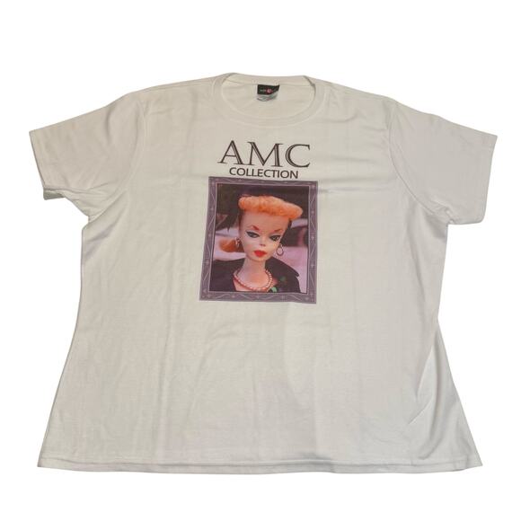 Vintage Barbie AMC Collection t shirt sz large - Picture 1 of 5